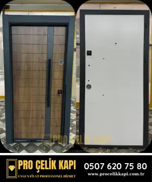 Bayraklı Çelik Kapı - Eko 3