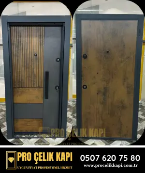 Bayraklı Çelik Kapı - Eko 9