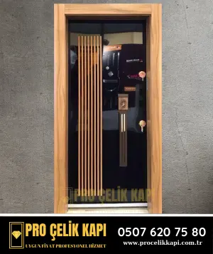 Bayraklı Çelik Kapı - Pro 6