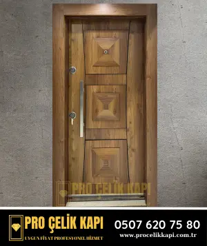 Bayraklı Çelik Kapı - Pro 7